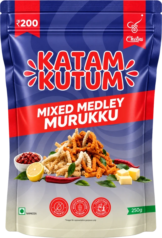Mixed Medley flavoured murukku pack