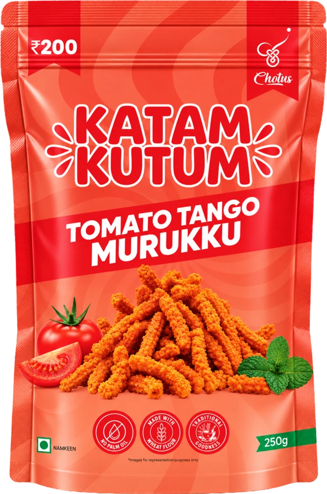 Tomato Tango flavoured murukku pack